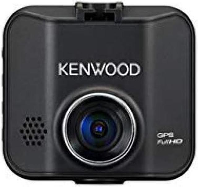 KENWOOD Drive Recorder Equipped with a wide-angle and bright F1.8 lens  Standard type DRV-350-B (black) that combines high image quality and high 