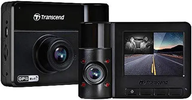 Alt view image 7 of 14 - TRANSCEND DRIVPRO550 DUAL LENS 64GB WIFI