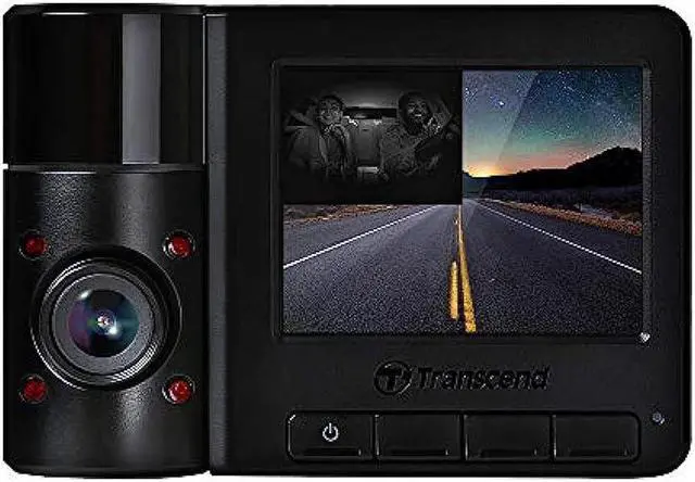 Alt view image 10 of 14 - TRANSCEND DRIVPRO550 DUAL LENS 64GB WIFI