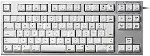 Topre R2TLSA-JP3M-WH REALFORCE TKL SA R2 for Mac Japanese numeric