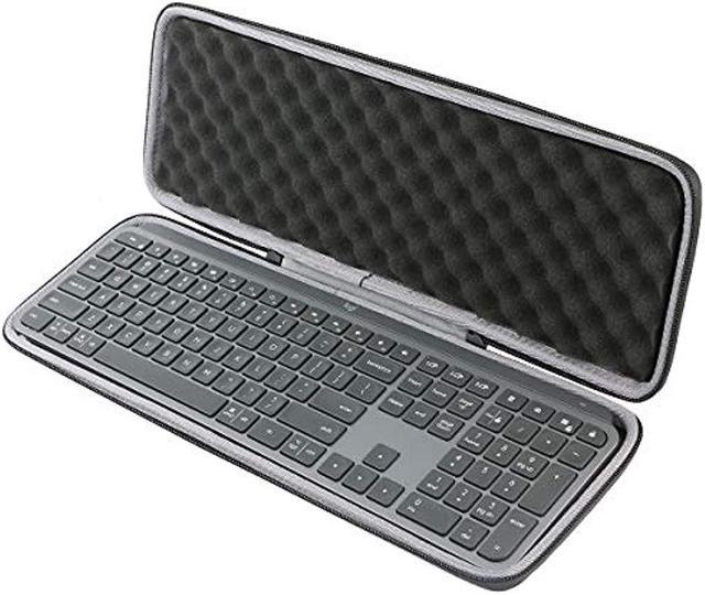 co2CREA Storage Case Compatible logicool Logitech MX KEYS KX800/ MX KEYS S  KX800s Minimalist Wireless Illuminated Keyboard