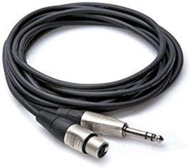 Alt view image 9 of 9 - Hosa HXS-005 REAN XLR3F to 1/4in TRS 5ft
