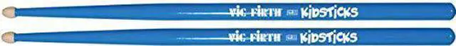 Alt view image 9 of 10 - Vic Firth American Classic Kids sticks - Blue
