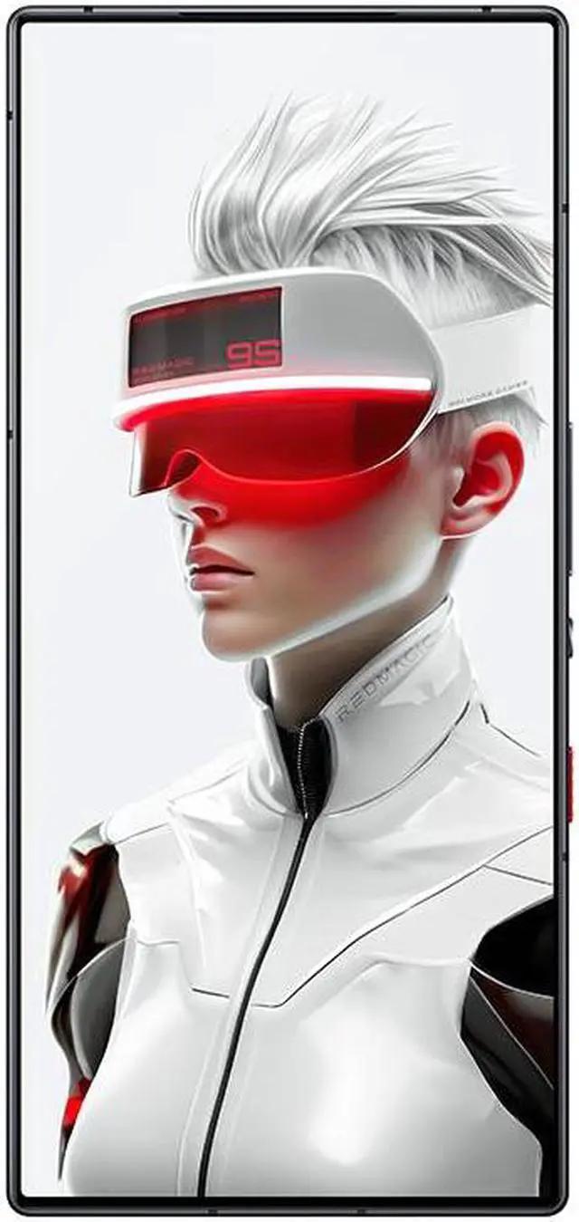 Alt view image 3 of 4 - RED MAGIC 9S Pro Smartphone 5G 120Hz RedMagic Gaming Phone 6.8" Full Screen Under Display Camera 16GB 512GB Snowfall