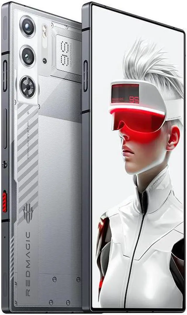 Alt view image 2 of 4 - RED MAGIC 9S Pro Smartphone 5G 120Hz RedMagic Gaming Phone 6.8" Full Screen Under Display Camera 16GB 512GB Snowfall