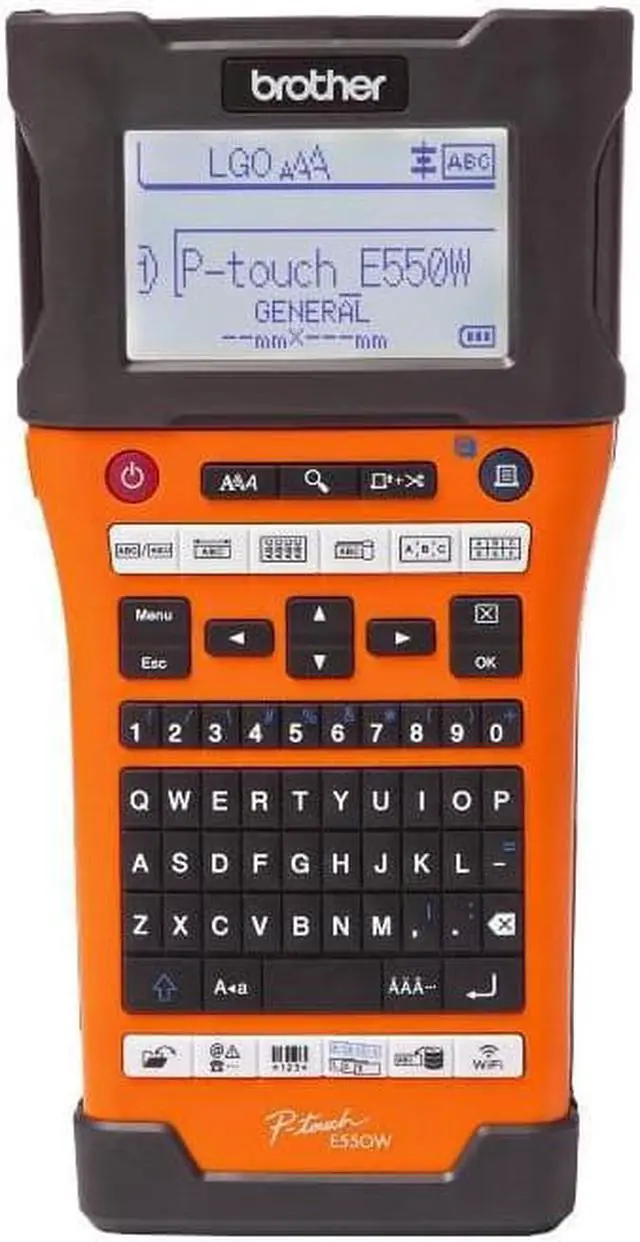Alt view image 17 of 20 - Brother P-touch EDGE PT-E550W Electronic Label Maker