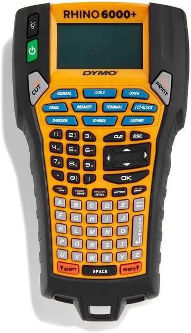 Alt view image 6 of 12 - DYMO 2122499 Rhino 6000+ Label Printer Kit