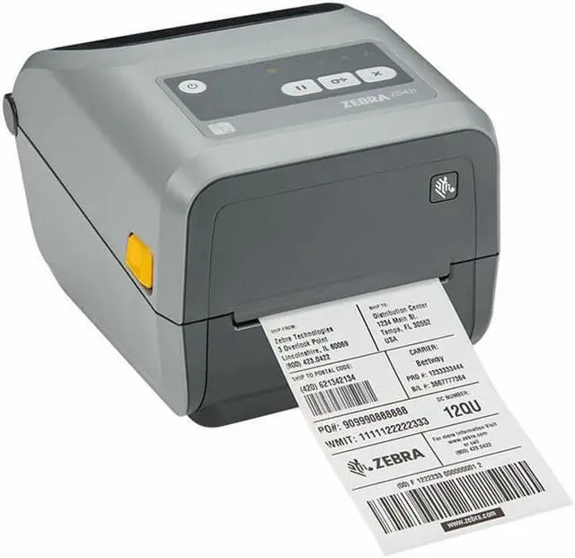 Alt view image 2 of 3 - Zebra ZD421 Barcode Label Printer (ZD4A043-D01W01EZ)