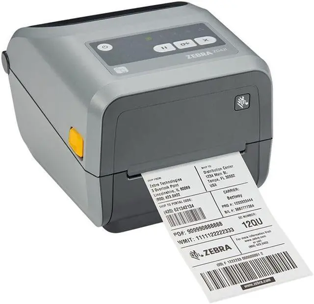 Alt view image 2 of 4 - Zebra ZD421 Barcode Label Printer (ZD4A042-301E00EZ)