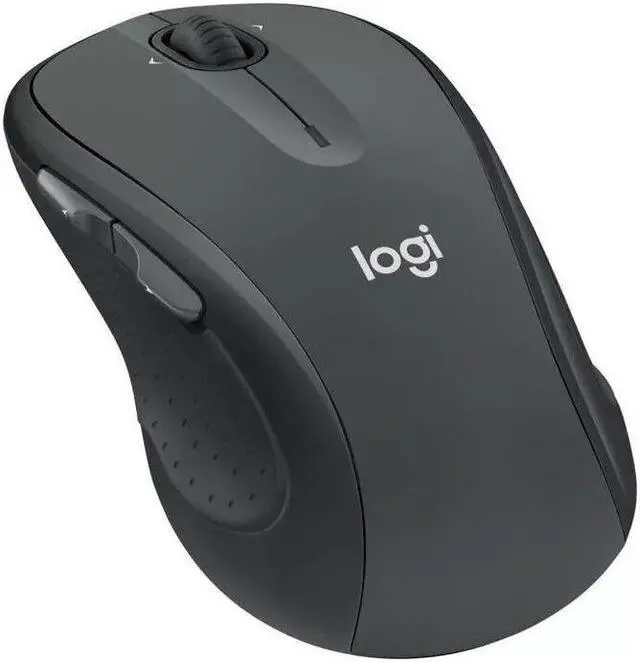 Alt view image 2 of 5 - New Logitech M510 Wireless Laser Mouse for PC/MAC with Unifying Receiver - Gray