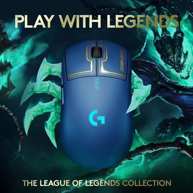 Alt view image 3 of 5 - Logitech G Pro Wireless Gaming Mouse - League of Legends Edition - 910-006450
