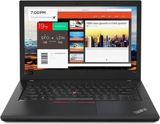 Alt view image 8 of 14 - Lenovo Thinkpad Series T480 T490 14" FHD 1920 x 1080 Non-Touch Ultrabook - 8th Gen Intel QUAD Core i5 1.6GHz 16 GB RAM DDR4 512 GB SSD, Wi-Fi, Bluetooth, Webcam Windows 10 Pro