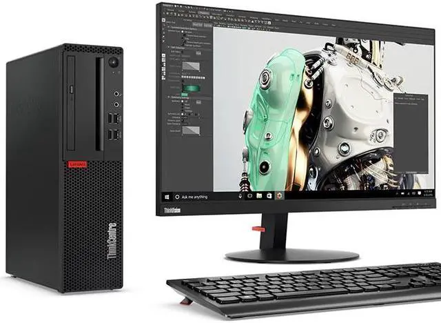 Alt view image 5 of 7 - Lenovo ThinkCentre M910S SFF Grade A Desktop, Intel Quad Core i5-6500 Professor, 3.6 GHz up to 4.2GHz, 16GB RAM, 1TB SSD, Wired Keyboard and Mouse, Wi-Fi, Bluetooth, DP, VGA, Windows 10 Pro 64 bit