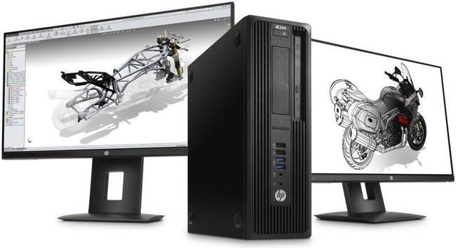 HP Workstation Z240 SFF Desktop PC, Intel Core i7-6700 up to 4.20GHz, 32GB  RAM, 1TB SSD, WiFi & Bluetooth, Wired Keyboard and Mouse, Windows 10 Pro