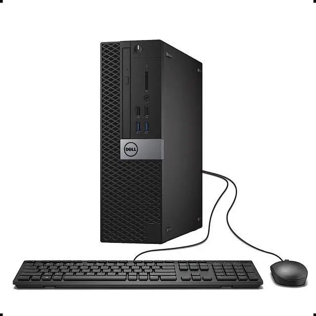 Main image of Dell Optiplex 3040 SFF Grade A Desktop Computer, Intel Quad Core i5 6500, 3.6 GHz up to 4.2GHz, 16GB  DDR4 RAM, 512 GB Solid State Drive, WiFi, Bluetooth, Windows 10 Pro 64 Bit English/Spanish/French