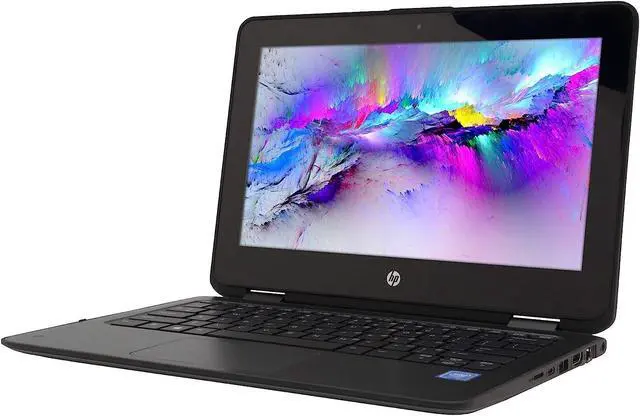 Alt view image 6 of 7 - HP ProBook X360 11 G3 EE 2-in-1 Touchscreen 11.6'' Laptop, Intel Quad Core Celeron N5000 Processor, up to 2.4GHz, 4GB DDR4 RAM,128GB SSD, Bluetooth, HDMI, Webcam, Wi-Fi, Windows 10 Pro 64 bit