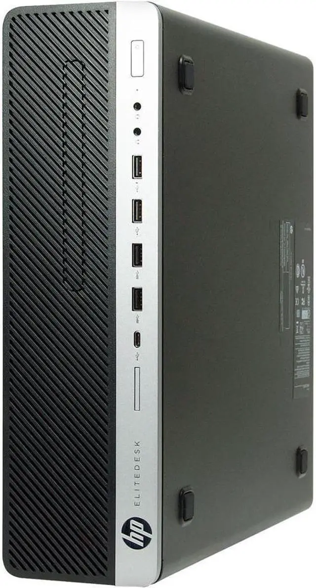 Alt view image 7 of 7 - HP EliteDesk 800 G3 SFF Desktop Computer - Intel Core i7-6700 Processor 3.4 GHz 32GB DDR4  RAM 1TB SSD Windows 10 Pro,Hajaan Keyboard and Mouse, WiFi