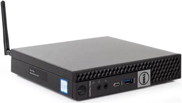 Alt view image 6 of 7 - DELL 7050 MICRO Intel Core i7-7700T 2.90 GHz, 16GB, 256GB SSD, Win 10 Pro