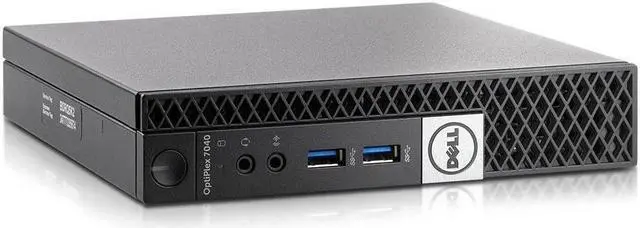 Alt view image 5 of 7 - Dell Optiplex 7040 Micro Form Factor Desktop, Intel Quad Core i5 6500T 2.5Ghz, 16GB DDR4, 256GB SSD Hard Drive, Wi-Fi, HDMI, Windows 10 Pro