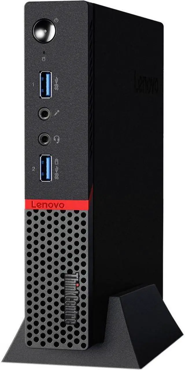 Alt view image 6 of 7 - Lenovo ThinkCentre M900 Tiny Desktop, Intel Quad-Core i5-6500T 2.5GHz Upto 3.1GHz, 16GB DDR4, 256GB SSD, Display Port, Wifi, Bluetooth, Dual Monitor Capable, HD Graphics 530, Windows 10 Pro 64Bit