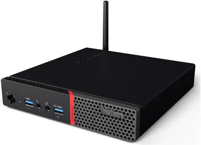 Alt view image 7 of 7 - Lenovo ThinkCentre M900 Tiny Desktop, Intel Quad-Core i5-6500T 2.5GHz Upto 3.1GHz, 16GB DDR4, 256GB SSD, Display Port, Wifi, Bluetooth, Dual Monitor Capable, HD Graphics 530, Windows 10 Pro 64Bit