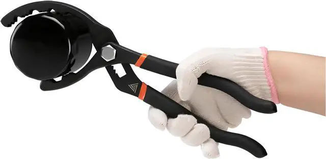 Alt view image 2 of 4 - AIMSTOOLS Adjustable Oil Filter Wrench Pliers 2-3/4"(31.75mm) to 3-1/8"(73mm)