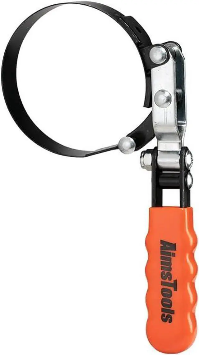 Main image of AimsTools 3003 Automotive Universal Oil Filter Swivel Removal Wrench - 2 15/16 Inches to 3 3/4 Inches (75mm to 95mm) for Car Repair Tools