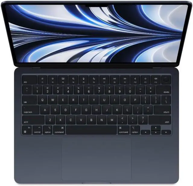 Alt view image 2 of 4 - MacBook Air 13" MLY43LL/A 2022 Apple M2/10-core GPU 8GB RAM 512GB SSD - Midnight