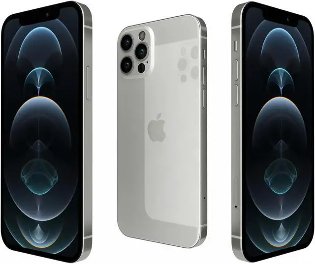 Main image of Apple iPhone 12 Pro (2020) Fully Unlocked 6GB/256GB - Silver