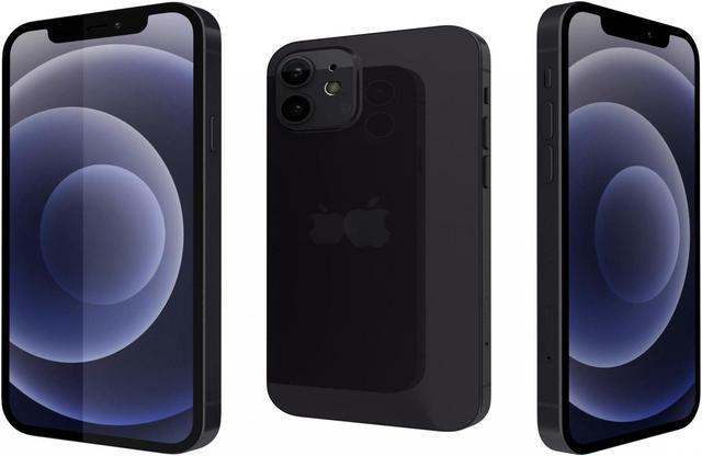 Refurbished: Apple iPhone 12 (2020) Fully Unlocked 4GB/128GB - Black -  Newegg.com