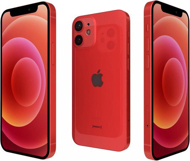 Refurbished: Apple iPhone 12 Mini 64GB - Red - Fully