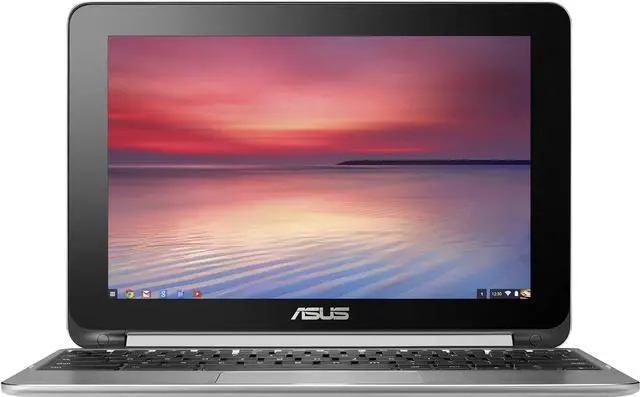 Main image of ASUS Chromebook Flip 10.1" (C100PA) Armv7 Processor Rev V7l 1.2GHz 4GB/16GB - Silver