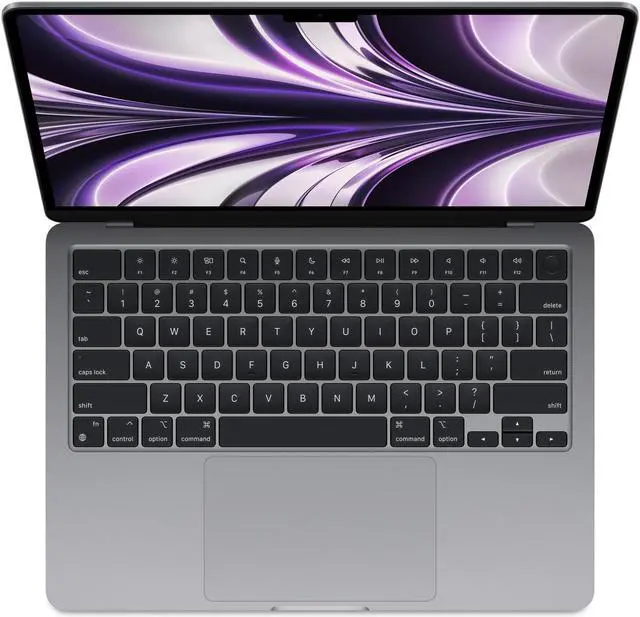 Alt view image 2 of 4 - Apple MacBook Air 13" MLY33LL/A 2022 Apple M2/8-core GPU 8GB RAM 256GB SSD - Space Gray