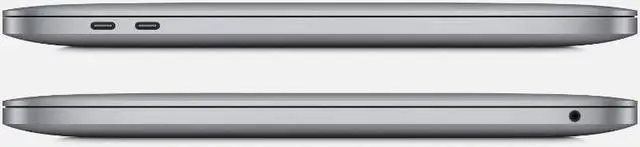 Alt view image 4 of 4 - Apple MacBook Pro 13" 2022 (MNEH3LL/A) w/ TouchBar USB-C 67W Apple M2 3.49GHz 8GB/256GB - Space Gray