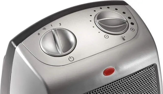 Alt view image 3 of 3 - Lasko 754200 Ceramic Heater with Adjustable Thermostat Silver