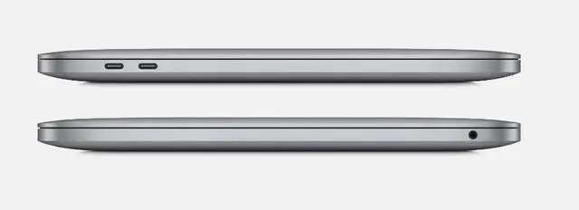 Alt view image 4 of 4 - Apple MacBook Pro 13" 2022 (MNEH3LL/A) w/ TouchBar USB-C 67W Apple M2 3.49GHz 16GB/256GB - Space Gray