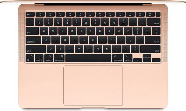 Main image of Apple MacBook Air 13" Late-2020 (MGN73LL/A) USB-C-29W Apple M1 8GB RAM/512GB SSD - Gold