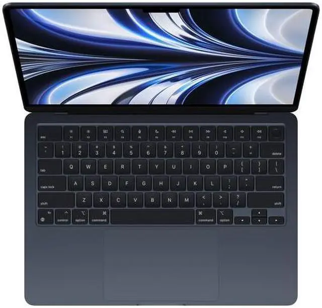 Alt view image 2 of 4 - Apple MacBook Air 13.6" (MLY33LL/A) 2022 AZERTY/French Apple M2 8GB/256GB - Midnight