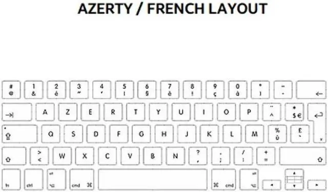 Alt view image 4 of 4 - Apple MacBook Air 13.6" (MLY33LL/A) 2022 AZERTY/French Apple M2 8GB/256GB - Midnight