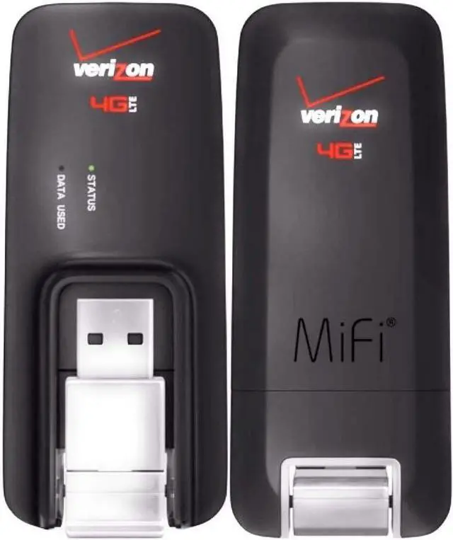 Alt view image 3 of 3 - Verizon MiFi USB620L U620L 4G LTE Global USB Modem Black,Verizon