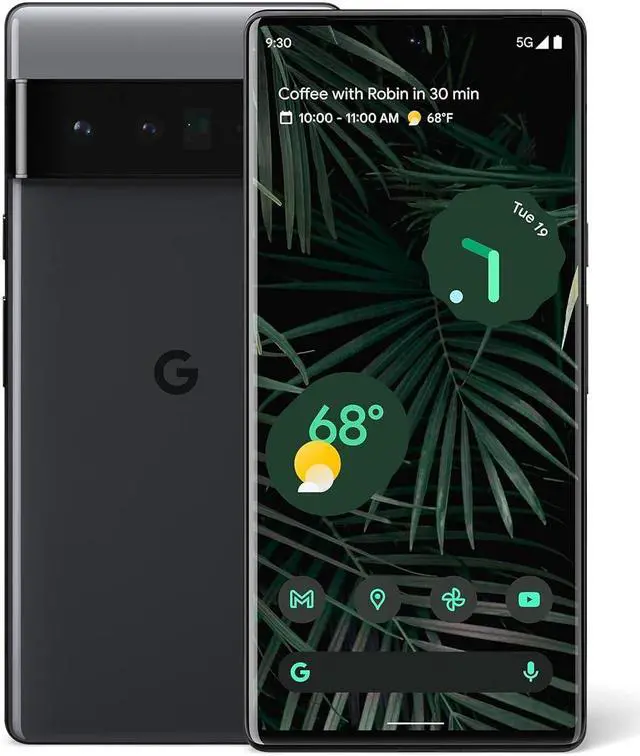 Main image of Google Pixel 6 Pro 128GB Stormy Black - Unlocked