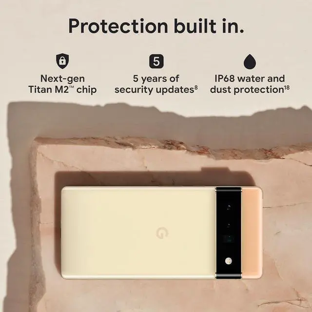 Alt view image 5 of 7 - Google Pixel 6 Pro 128GB Stormy Black - Unlocked