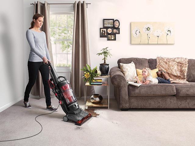 Alt view image 10 of 15 - NEW HOOVER WindTunnel 3 Max Performance Upright Vacuum Cleaner, UH72625