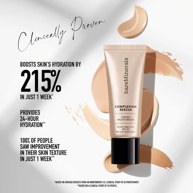 Alt view image 6 of 9 - Bare Minerals - Complexion Rescue Tinted Hydrating Gel Cream Broad Spectrum Spf 30 Cinnamon 10.5