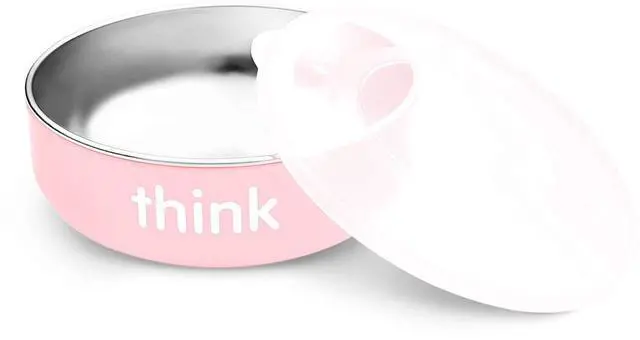 Alt view image 3 of 7 - Thinkbaby Complete BPA Free Feeding Set Pink
