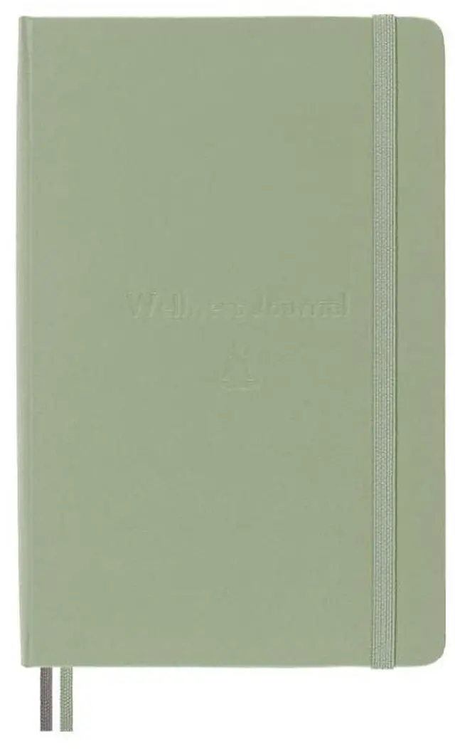 Alt view image 3 of 7 - Moleskine Passion Journal, Wellness, Hard Cover, Large (5" x 8.25") Willow Green, 400 Pages