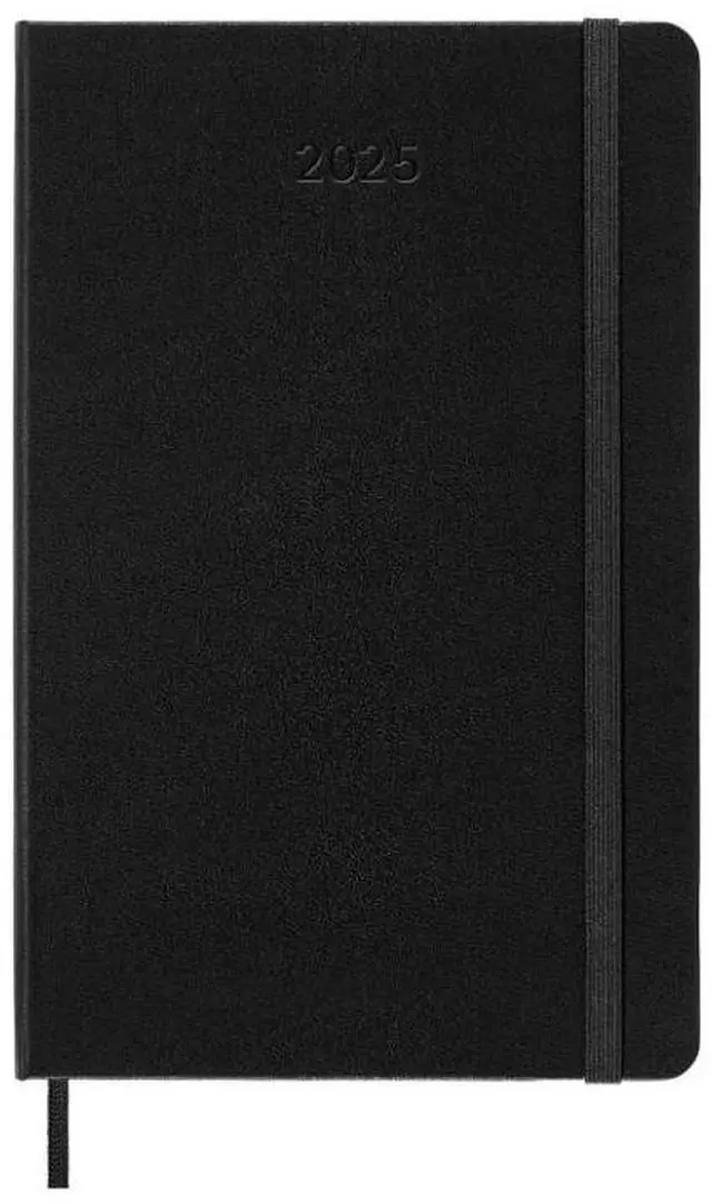 Alt view image 3 of 7 - Moleskine Classic 12 Month 2025 Weekly Horizontal Planner, Hard Cover, Large (5" x 8.25"), Black, 144 pages
