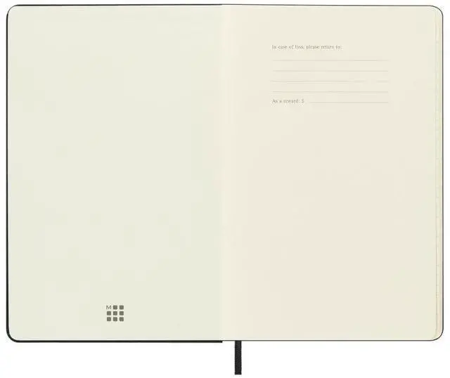 Alt view image 4 of 7 - Moleskine Classic 12 Month 2025 Weekly Horizontal Planner, Hard Cover, Large (5" x 8.25"), Black, 144 pages