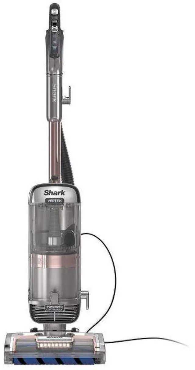 Main image of Shark AZ2002 Vertex DuoClean PowerFins Upright Vacuum with Powered Lift-Away Self-Cleaning Brushroll and HEPA Filter, 1 Quart Dust Cup Capacity, Rose Gold