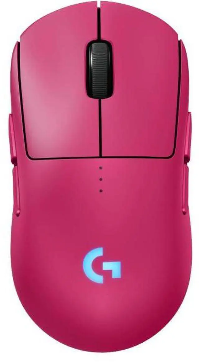 Main image of Logitech G PRO 2 LIGHTSPEED Wireless Gaming Mouse, Right- or Left-Handed Mouse with up to 4 Customizable and Switchable Magnetic Side Buttons, 44K DPI Sensor, USB-C Charging, for PC/Mac - Magenta